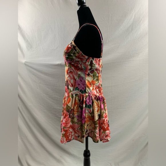 Boho Floral Print Bodice Cami Dress - Picture 8 of 10